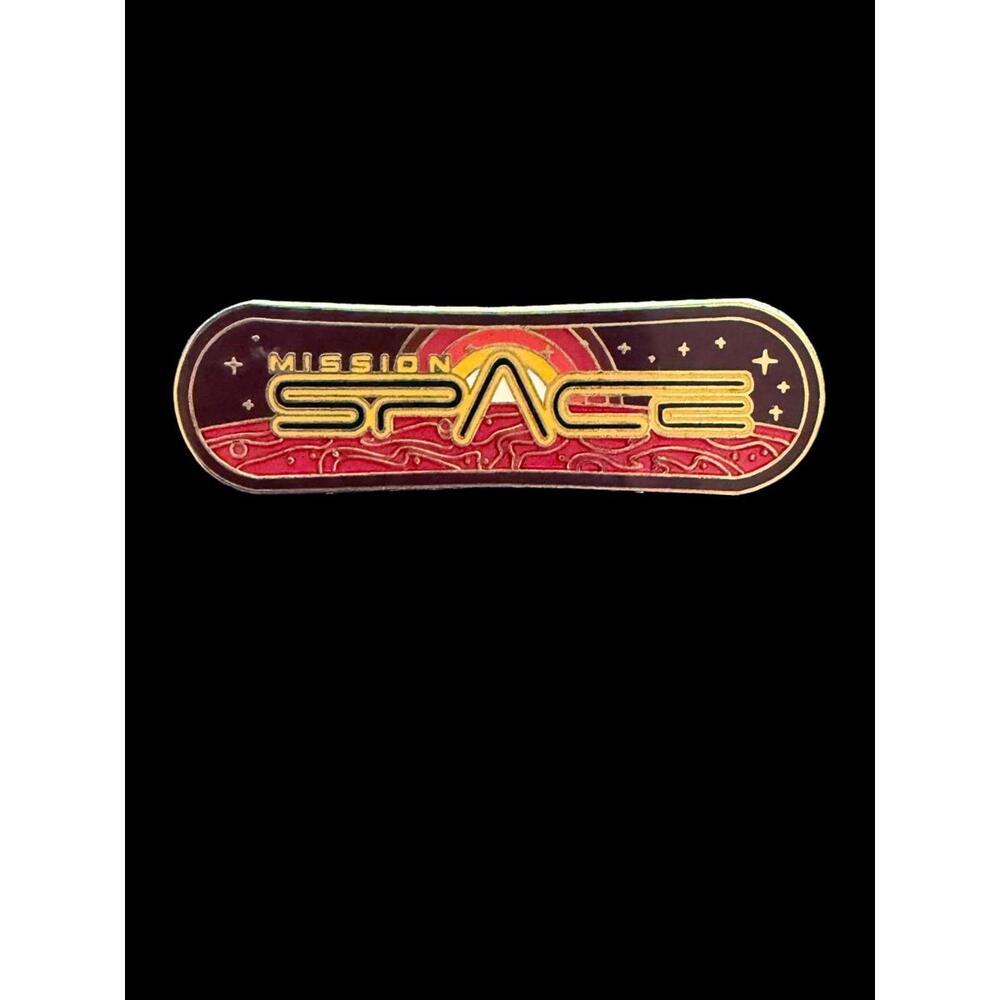 Disney Epcot Mission SPACE Marquee Logo Pin 2003 – Attraction Pin
